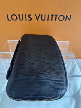 Louis Vuitton Geode Zippy Organizer Authentic 2000 Y2K  Black NO STICKY POCKET